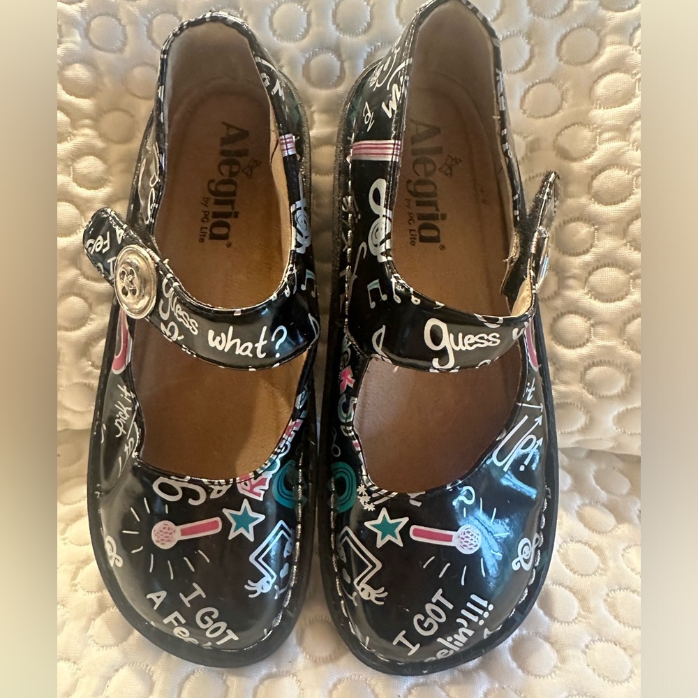 Alegria by PG Mary Jane Lite Rock Star Kid VIN 353 Size 5